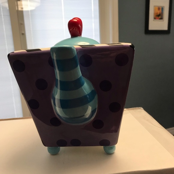 Romero Britto Cat Teapot - Picture 4 of 12